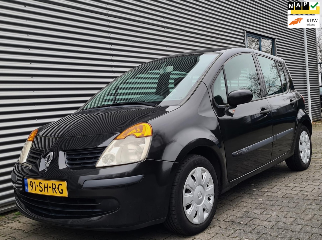 Renault Modus - 1.4-16V Dynamique Comfort 01-2006 Zwart Metallic 152dkm NAP!! - AutoWereld.nl