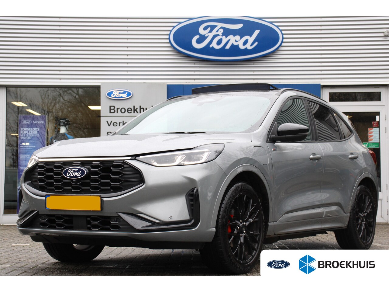 Ford Kuga - 2.5 PHEV ST-Line X | DIRECT RIJDEN! | DEMO DEAL! | VOL! | BLACK PACK | PANO DAK | MATRIX L - AutoWereld.nl