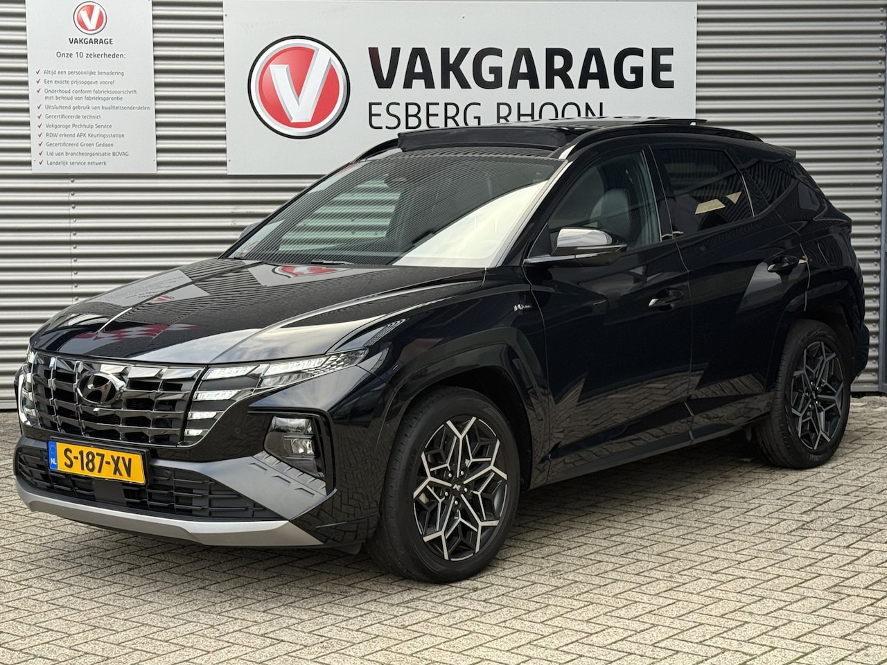 Hyundai Tucson - 1.6 T-GDI HEV N Line Sky NAVI/360CAM,PANO,MEM STOELEN - AutoWereld.nl