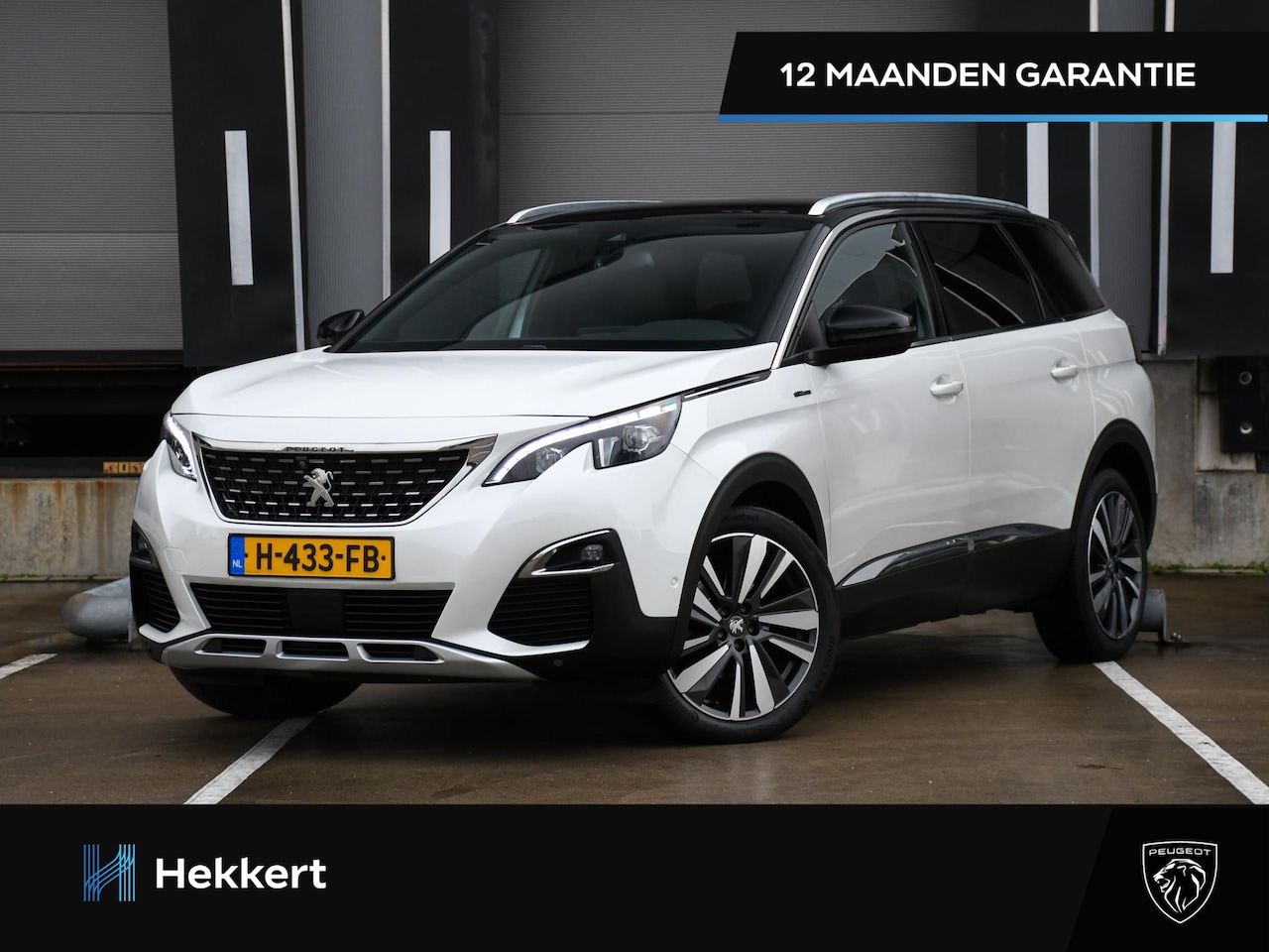Peugeot 5008 - GT-Line Avantage 1.2 PureTech 130pk Automaat 7-PERS. | LEDER | MASSAGE | DODE HOEK | CRUIS - AutoWereld.nl