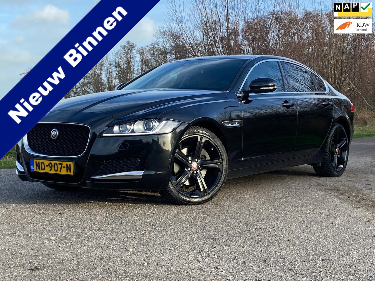 Jaguar XF Portfolio - 2.0 Leder-Int NAVI CAMERA 241PK Org-NL Clima Goed Onderhouden - AutoWereld.nl