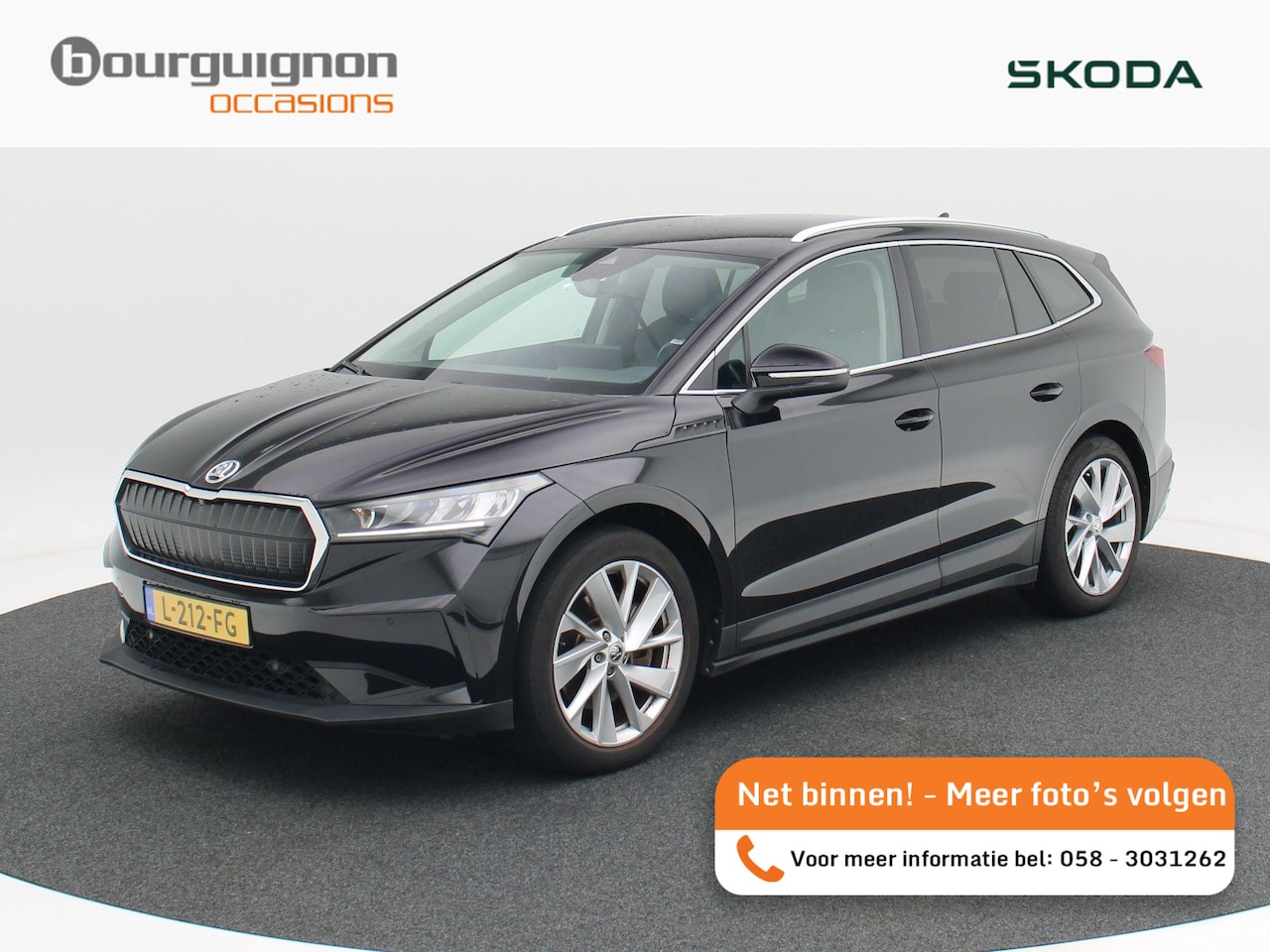Skoda Enyaq iV - 80 204 Pk Automaat | Adaptive Cruise | Stoelverwarming | Stuurverwarming | Navigatie | Tre - AutoWereld.nl