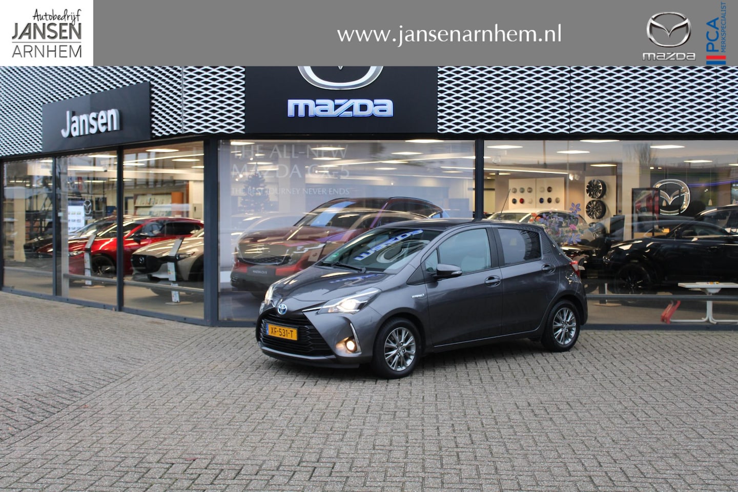 Toyota Yaris - 1.5 Hybrid Dynamic 1.5 Hybrid Dynamic , Automaat, Navi, Camera, Cruise, LMV 15 Inch, Bluetooth, Elektrische r - AutoWereld.nl