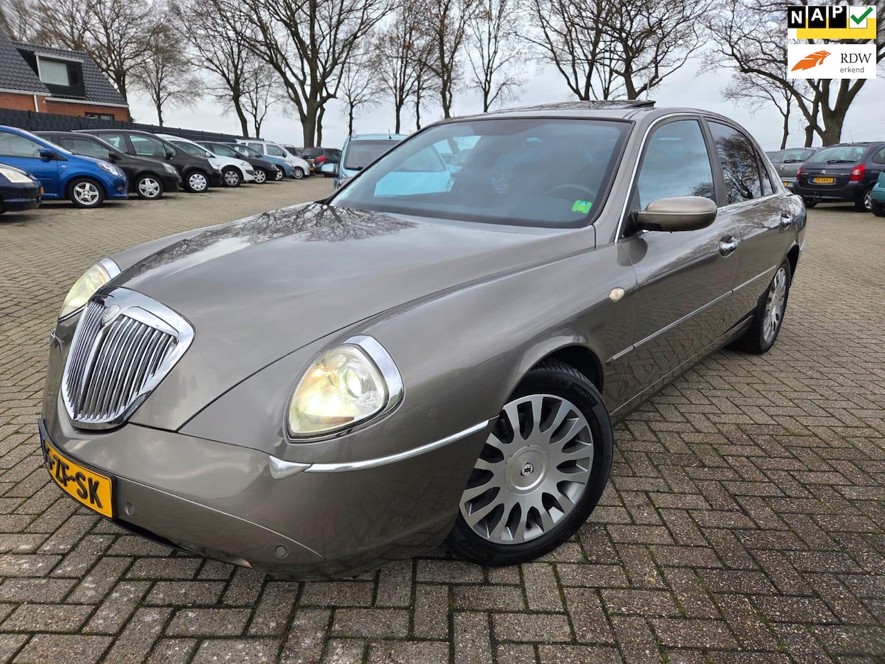 Lancia Thesis - 2.4-20V Emblema 2008. Climate/Cruise/Leder/Stoelverwarming etc.. Bomvol Luxe! - AutoWereld.nl