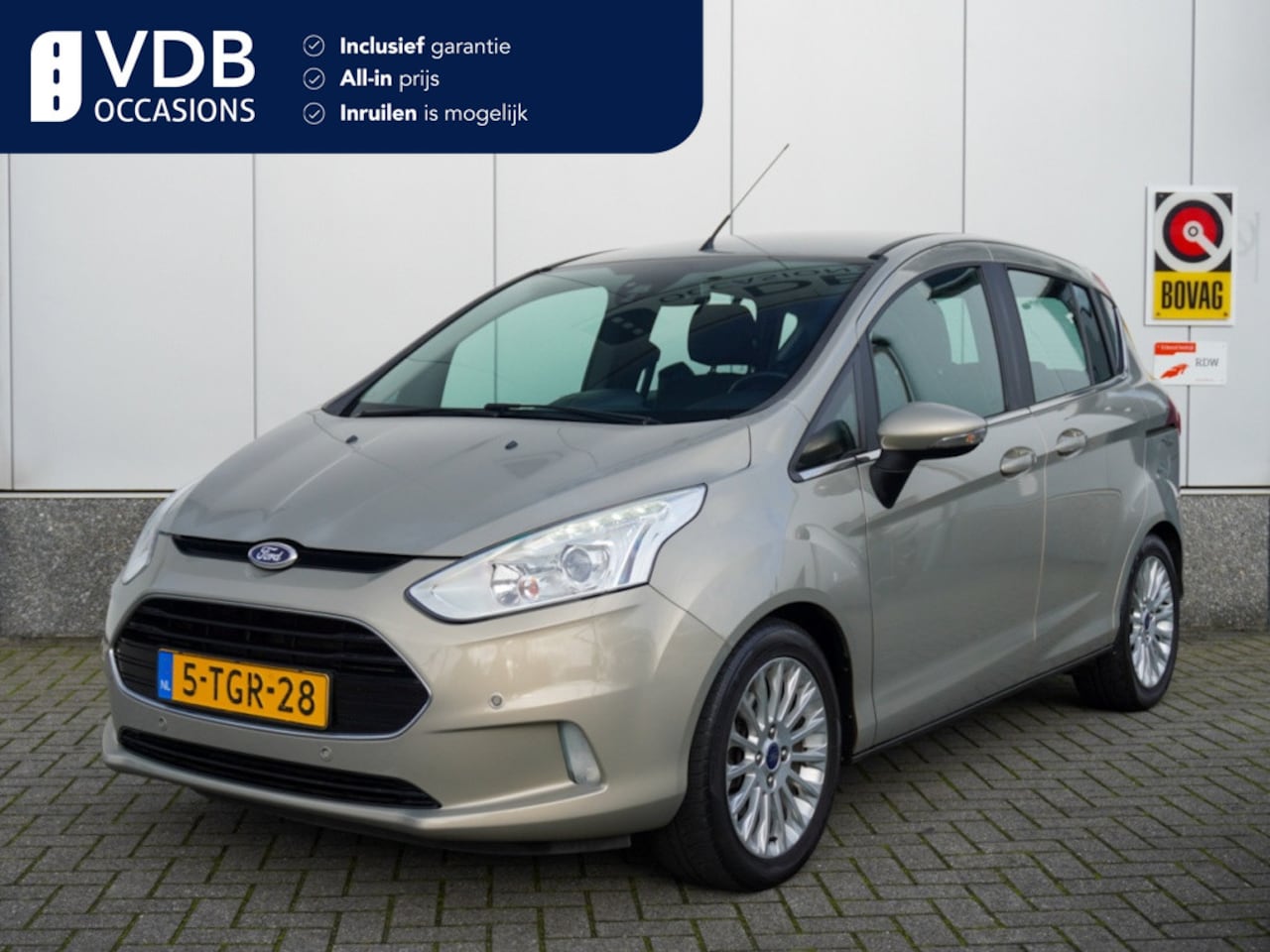 Ford B-Max - 1.6 TI-VCT Titanium Automaat | Trekhaak | Camera | 1e eigenaar | - AutoWereld.nl