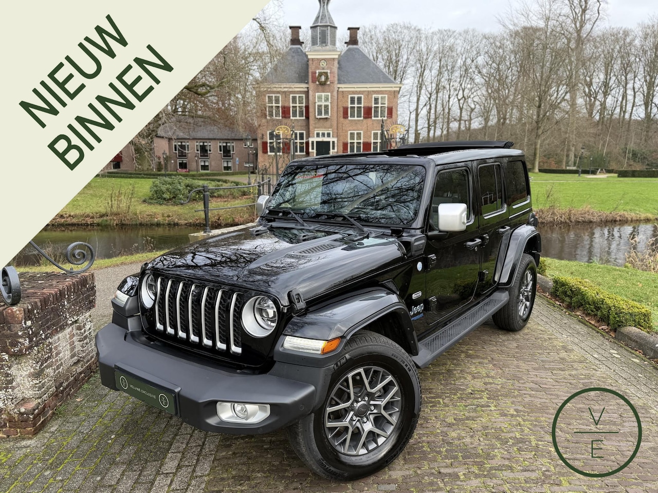 Jeep Wrangler Unlimited - 4xe 380 Sahara | OverLand | Schuifdak | - AutoWereld.nl
