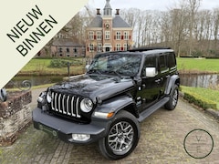 Jeep Wrangler Unlimited - 4xe 380 Sahara | OverLand | Schuifdak |