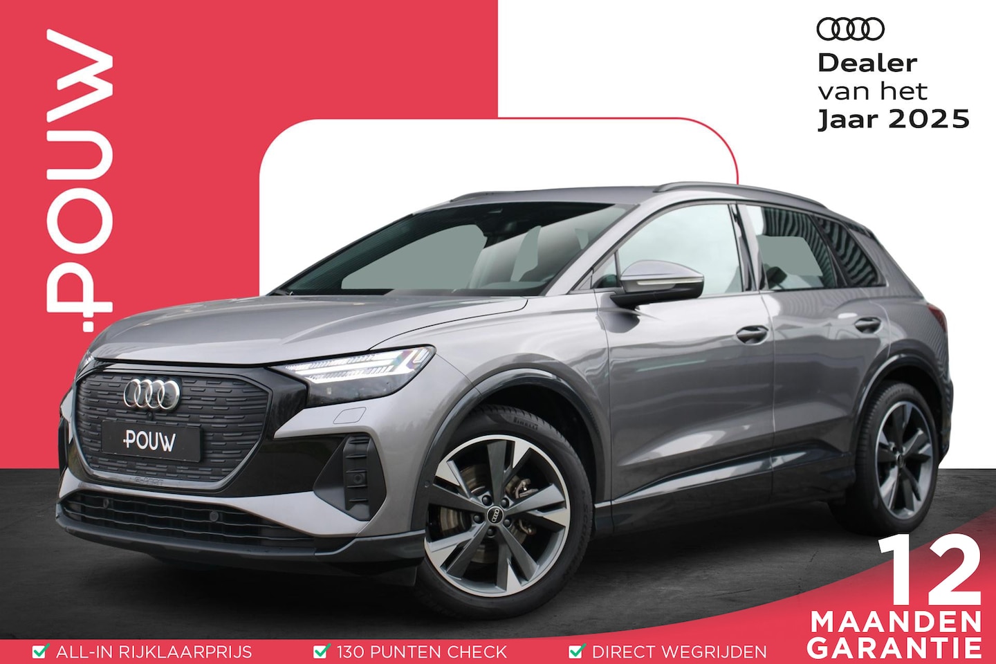 Audi Q4 e-tron - 35 170pk Advanced Edition 55 kWh | Achteruitrijcamera | Sportstoelen Verwarmd | Matrix Kop - AutoWereld.nl