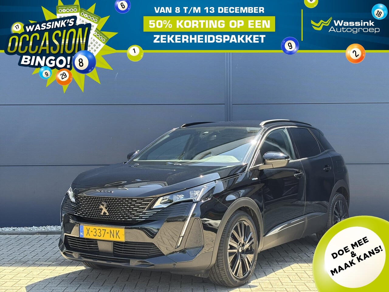 Peugeot 3008 - 1.6 Plug-in HYbrid 225pk e-EAT8 GT | Black Pack | Elektrische Achterklep | Dodehoek Detect - AutoWereld.nl