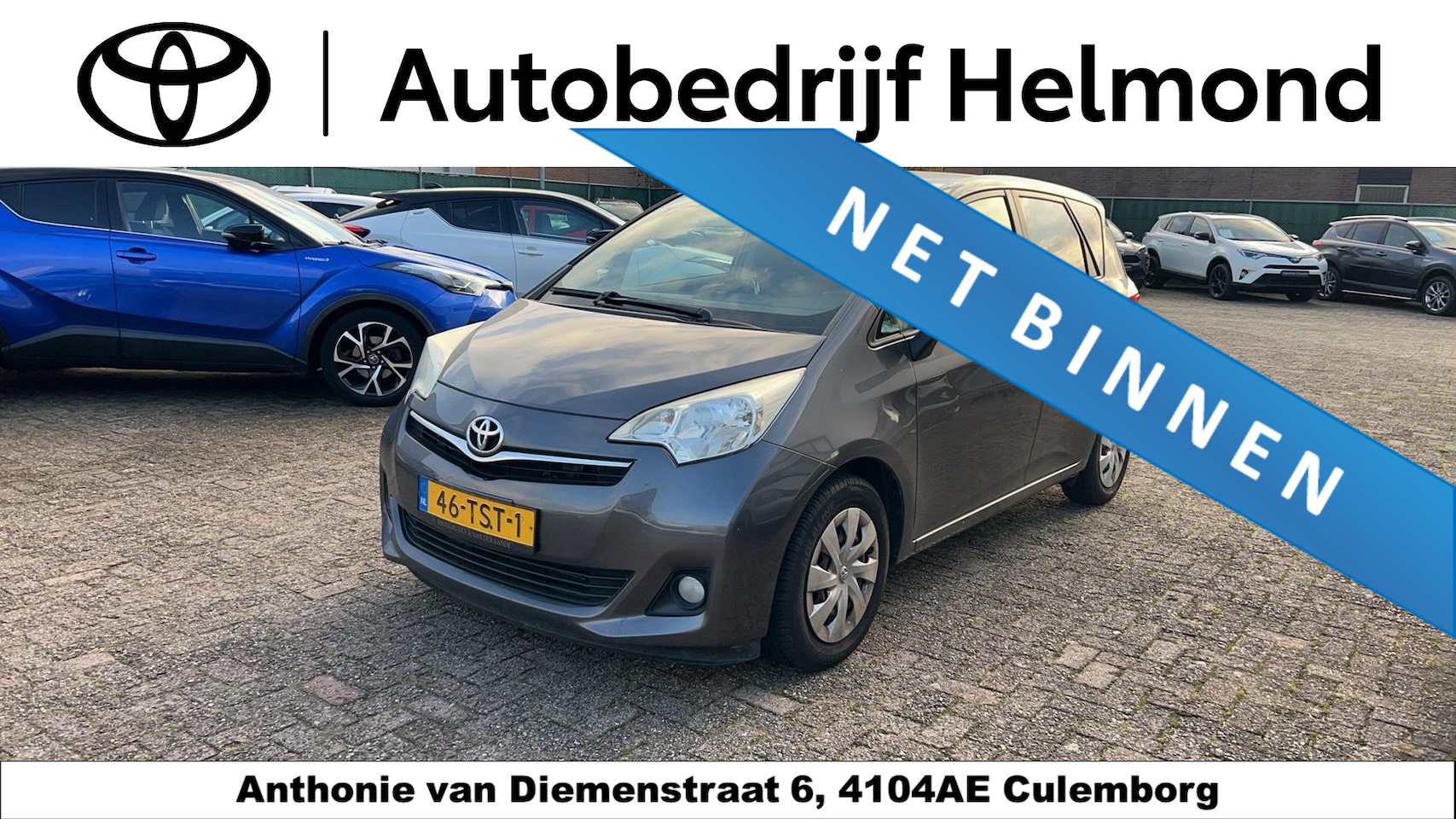 Toyota Verso S - 1.3 VVT-i Aspiration automaat | Panoramadak - AutoWereld.nl