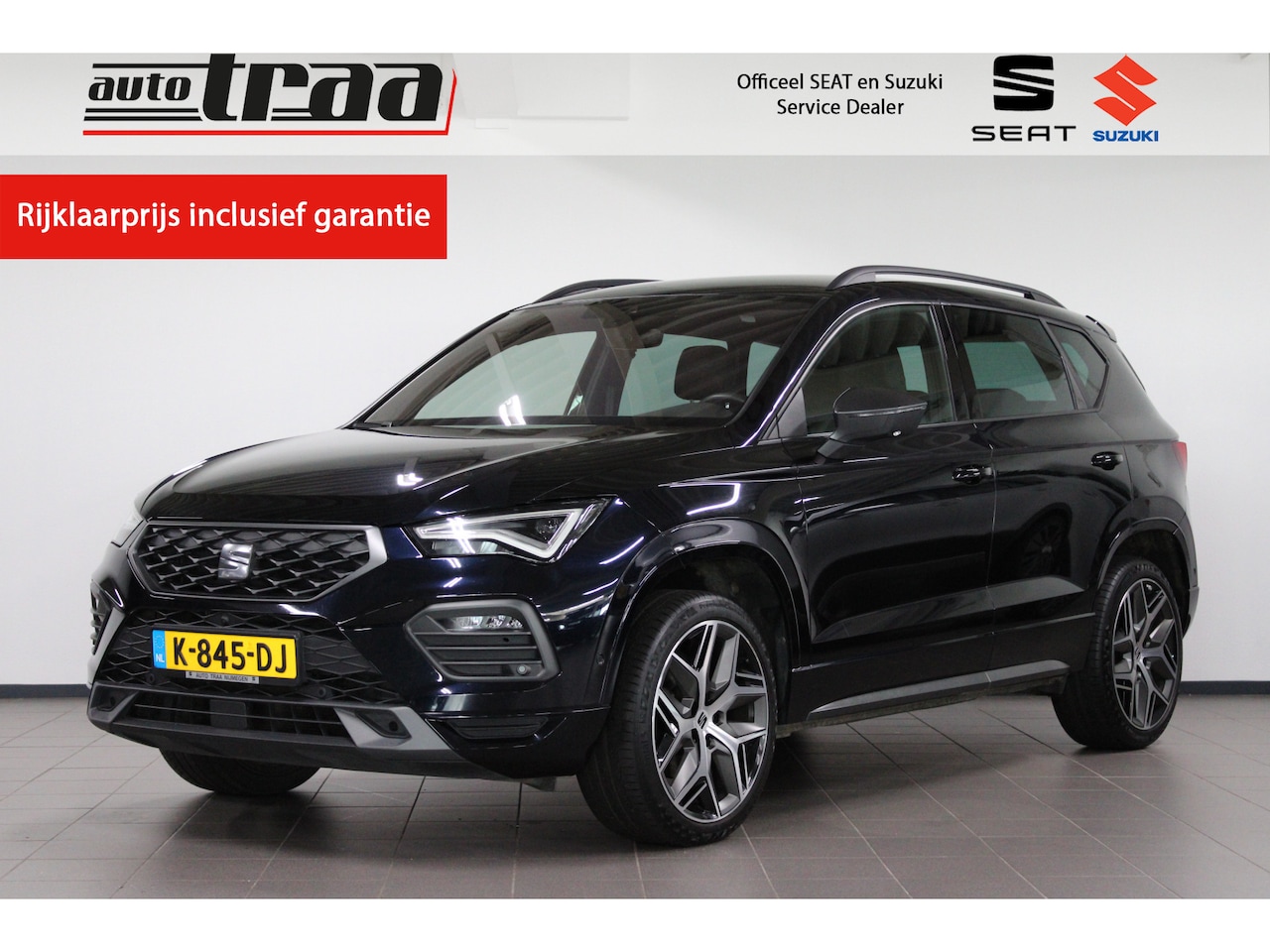 SEAT Ateca - 1.5 TSI FR Business Intense / 19'' LMV / Stoel + stuur verw. / Elek. klep / - AutoWereld.nl