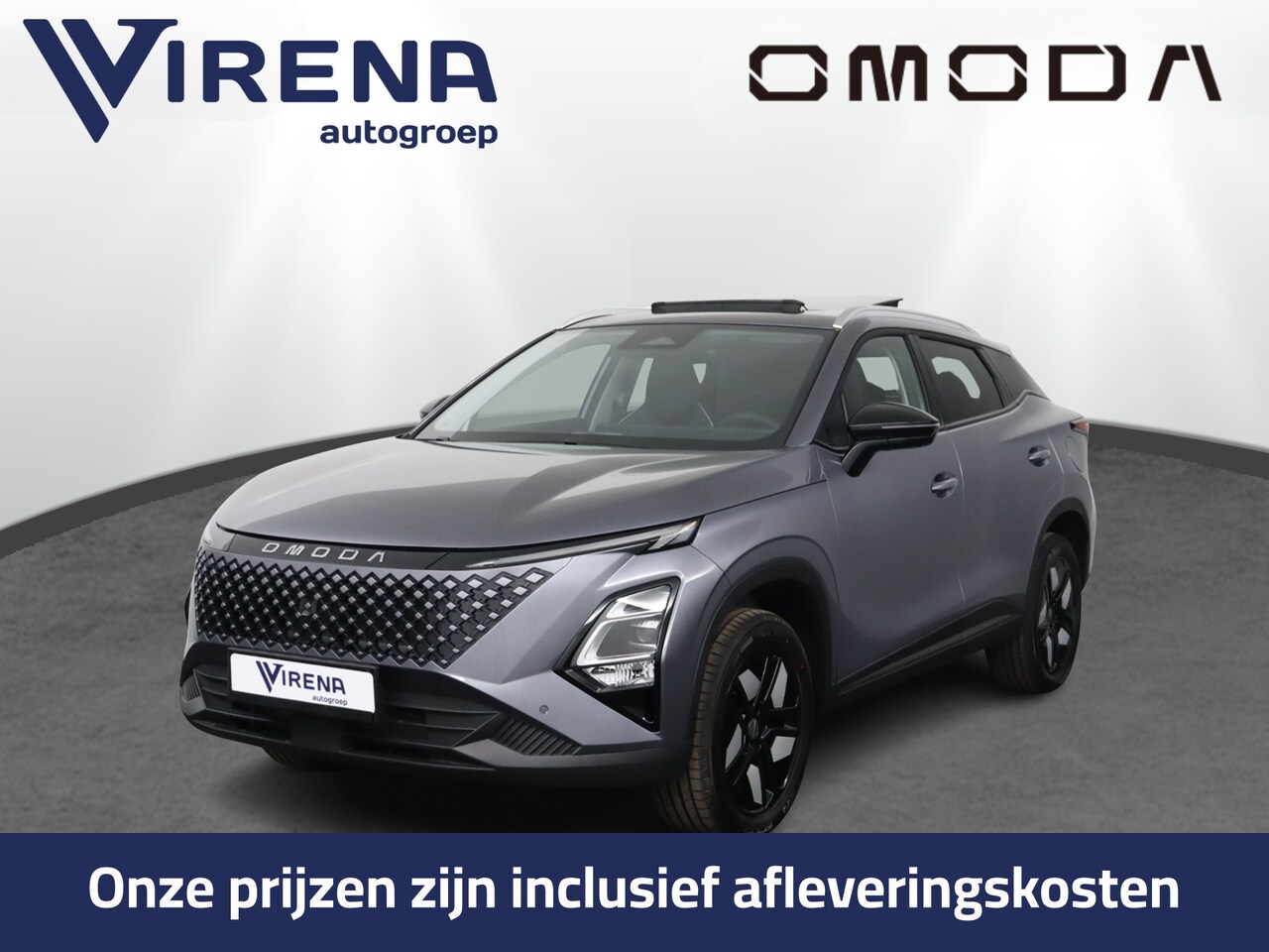 Omoda 5 - Hybride 1.6 T-GDi Premium - Schuifkanteldak - Stoel verwarming & ventilatie - Elektrische - AutoWereld.nl