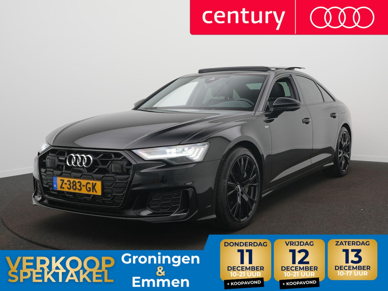 Audi A6 Limousine - 50 TFSI e quattro S edition Competition S-Line | 299PK | Panodak | Elek. Trekhaak | Elek. - AutoWereld.nl