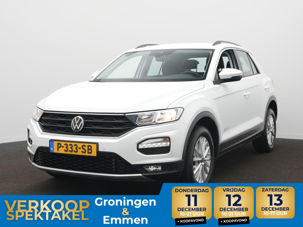 Volkswagen T-Roc - 1.0 TSI Style Business Clima / Navi / Adaptive cruise / App-Connect - AutoWereld.nl