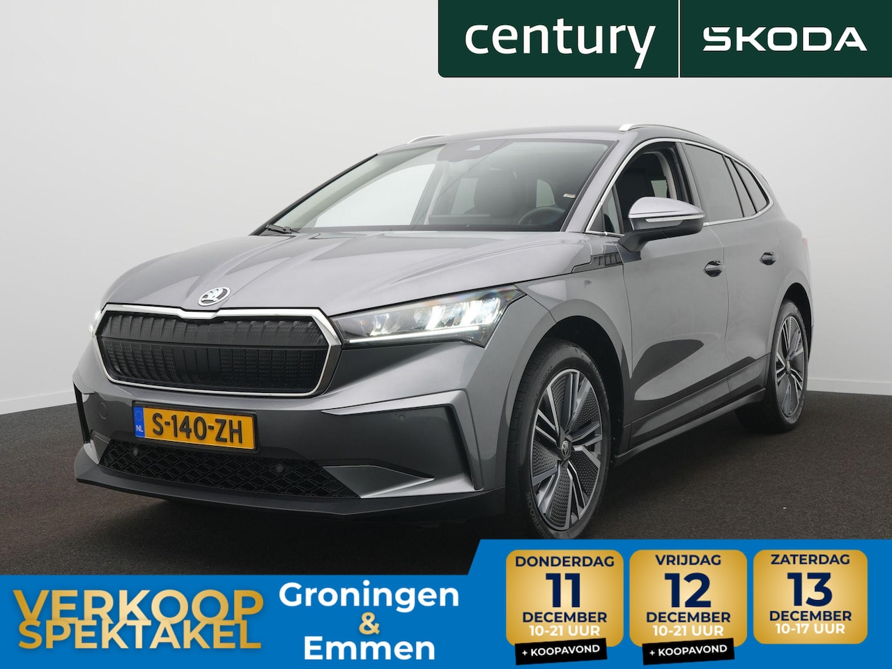 Skoda Enyaq iV - 60 Business Edition Plus / Navigatie / Side-Assist / Adap. Cruise - AutoWereld.nl