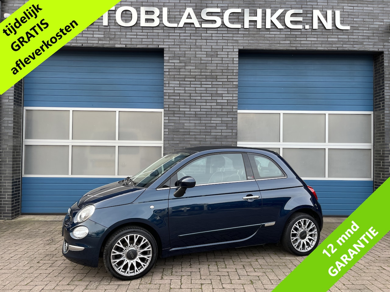 Fiat 500 C - 0.9 TwinAir Turbo Lounge 0.9 TwinAir Turbo Lounge, navi, airco, lmv 16 inch - AutoWereld.nl