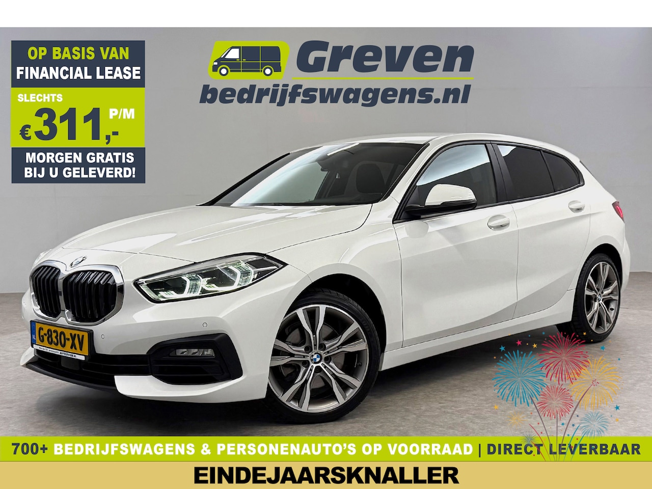 BMW 1-serie - 118i Executive Edition 141PK | Virtual | Carplay | Cruise | Navigatie | Parkeersens. | NAP - AutoWereld.nl