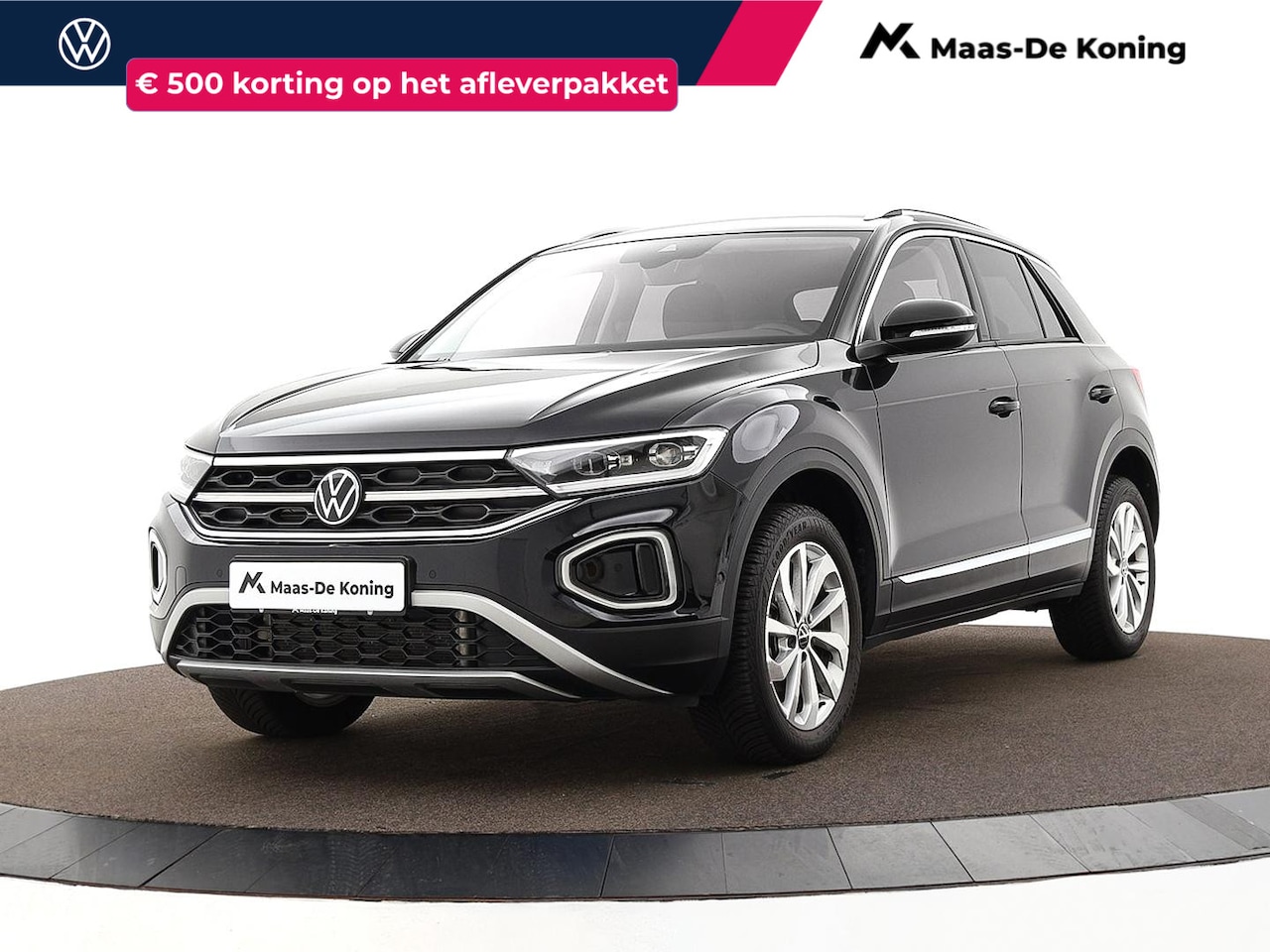 Volkswagen T-Roc - 1.5 TSI 150pk DSG Style · Apple/Android Car Play · Afneembare Trekhaak · Massagefunctie Be - AutoWereld.nl