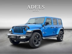 Jeep Wrangler Unlimited - 4xe 380 Sahara Trekhaak ACC Leer Camera Treeplanken