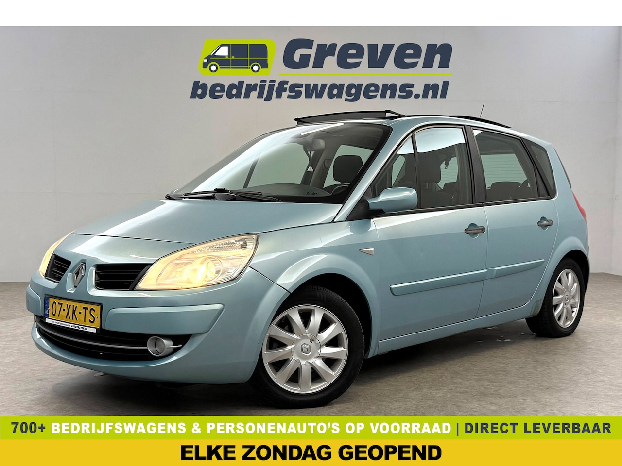 Renault Scénic - 1.6-16V Tech Line | Panoramadak | Navigatie | Airco | Cruise | Parkeersens. | NAP - AutoWereld.nl
