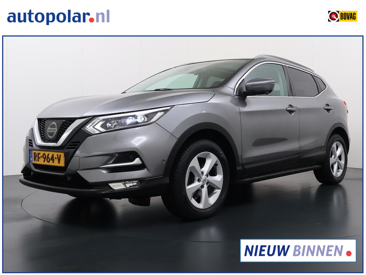 Nissan Qashqai - 1.2 Business Edition Trekhaak/Leder/Panodak etc. - AutoWereld.nl