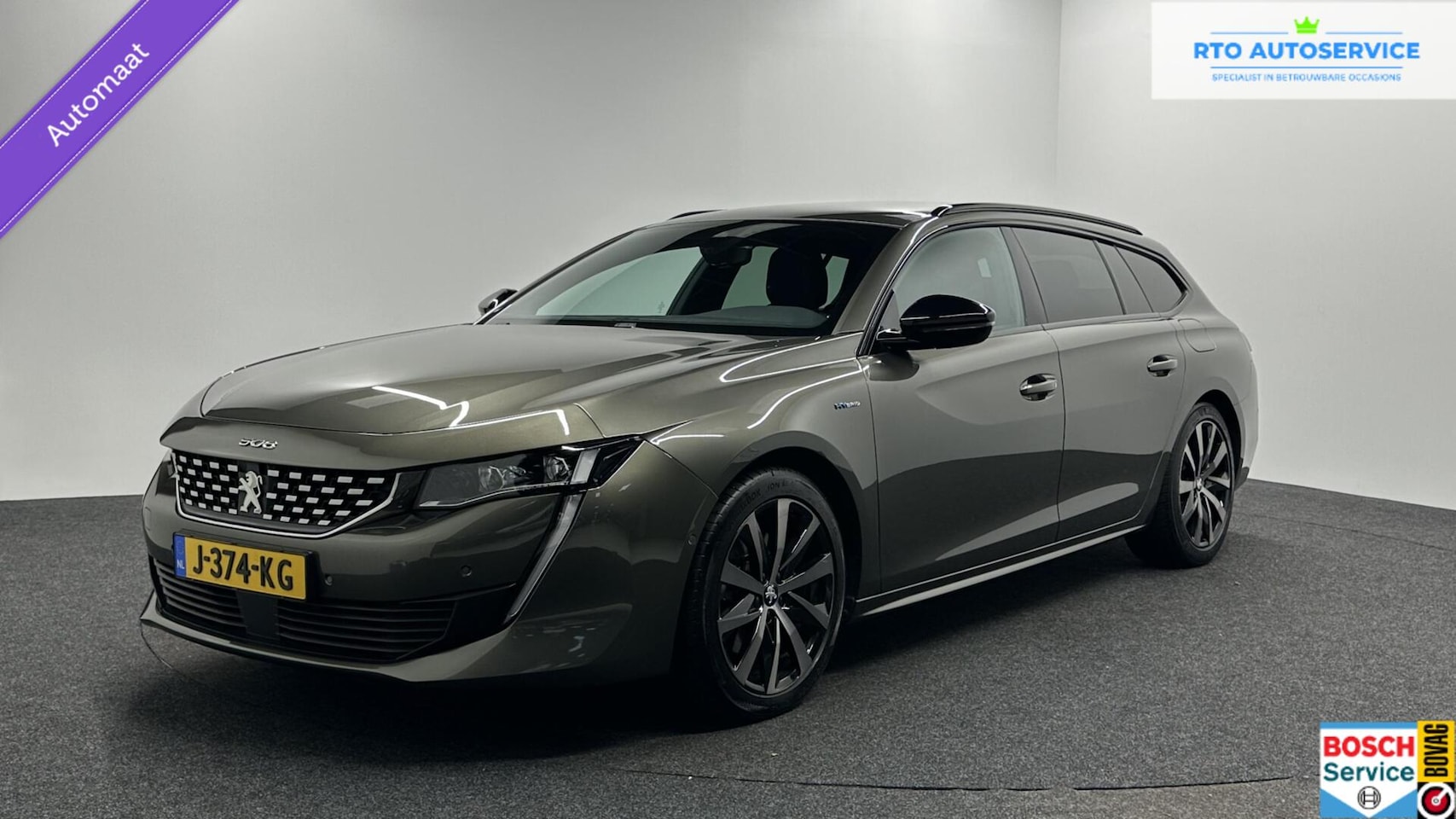 Peugeot 508 SW - 1.6 HYbrid Blue Lease GT Line TREKHAAK CAMERA NAVI ECC CARPLAY LM. - AutoWereld.nl