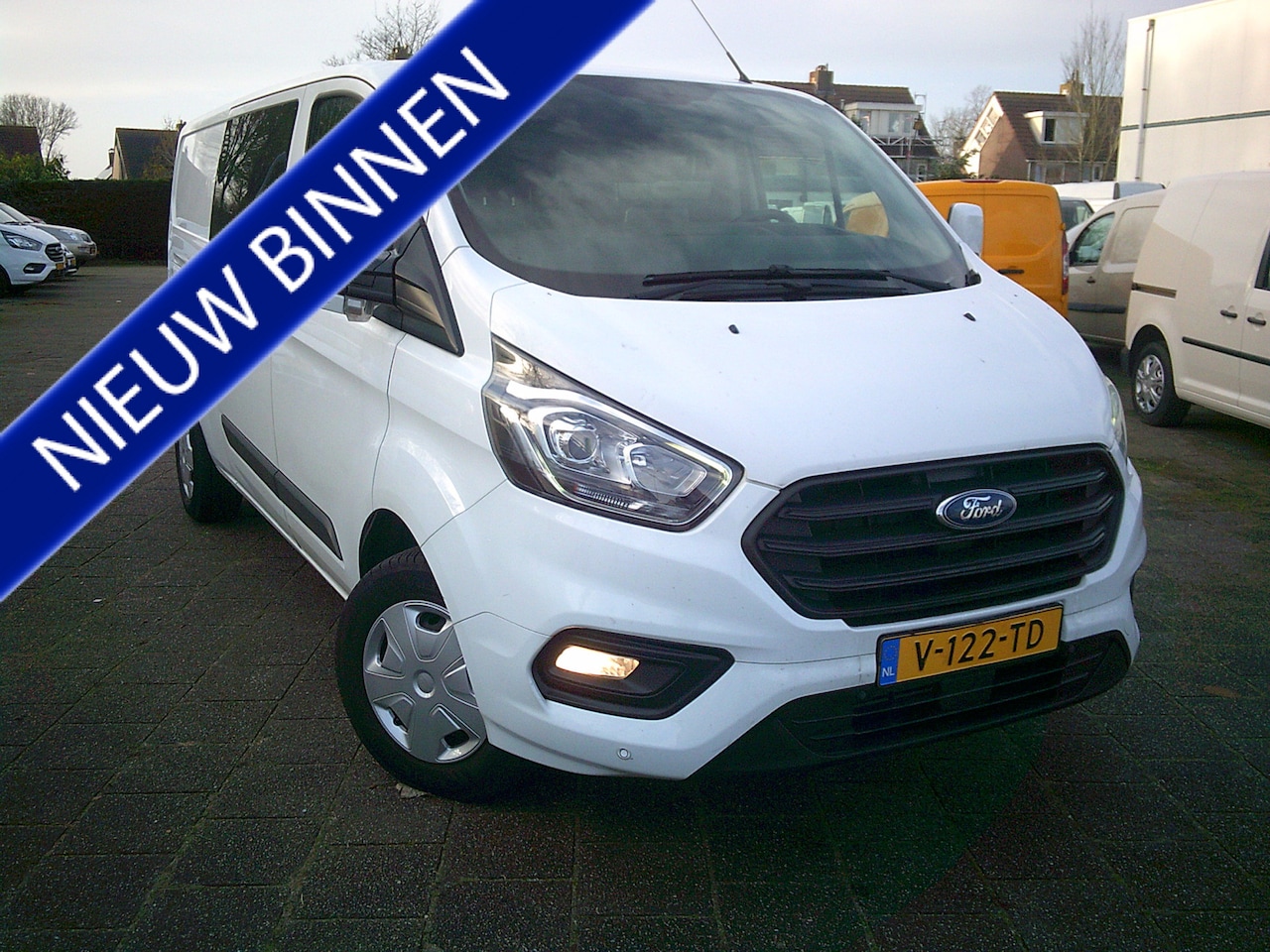 Ford Transit Custom - 300 2.0 TDCI L2H1 Trend DC VOORZIEN VAN DUBB. CABINE !! BTW/BPM VRIJ !! - AutoWereld.nl