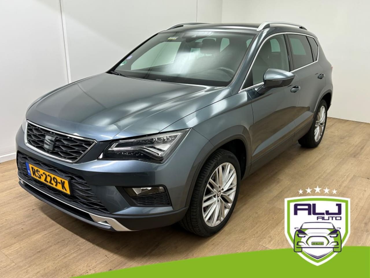 SEAT Ateca - Occasion 1.4 EcoTSI Xcellence | Grijs | Tweedehands Seat Ateca | Airco | Cruisecontrol | A - AutoWereld.nl