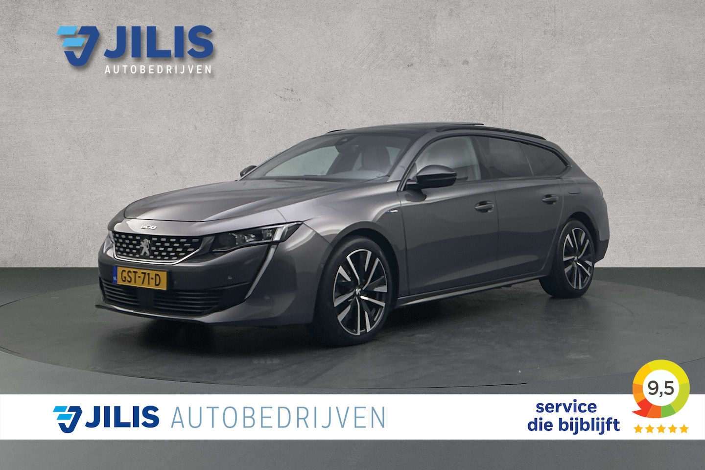 Peugeot 508 SW - 1.6 HYbrid Blue Lease GT | Elektrisch panoramadak | Half lederen bekleding | Rondom camera - AutoWereld.nl