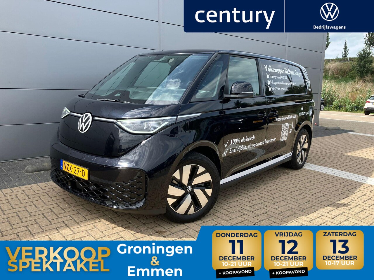 Volkswagen ID. Buzz Cargo - Bedrijfswagens Cargo Elektromotor 150 kW (204 pk) 2988 mm Elektri - AutoWereld.nl