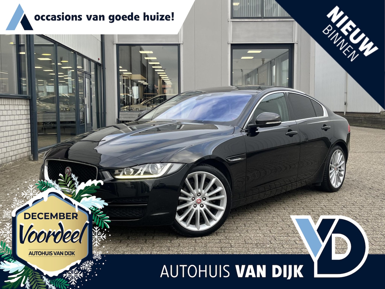 Jaguar XE - 2.0 Portfolio | Navi/Camera/Leder/Head-Up/Pano-Dak/19"/DAB-Tuner - AutoWereld.nl