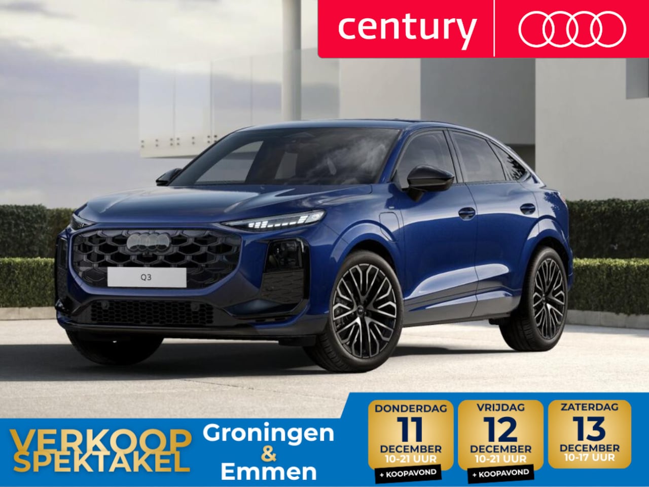 Audi Q3 Sportback - S edition e-hybrid 200 kW / 272 PK Sportback 6 ver - AutoWereld.nl