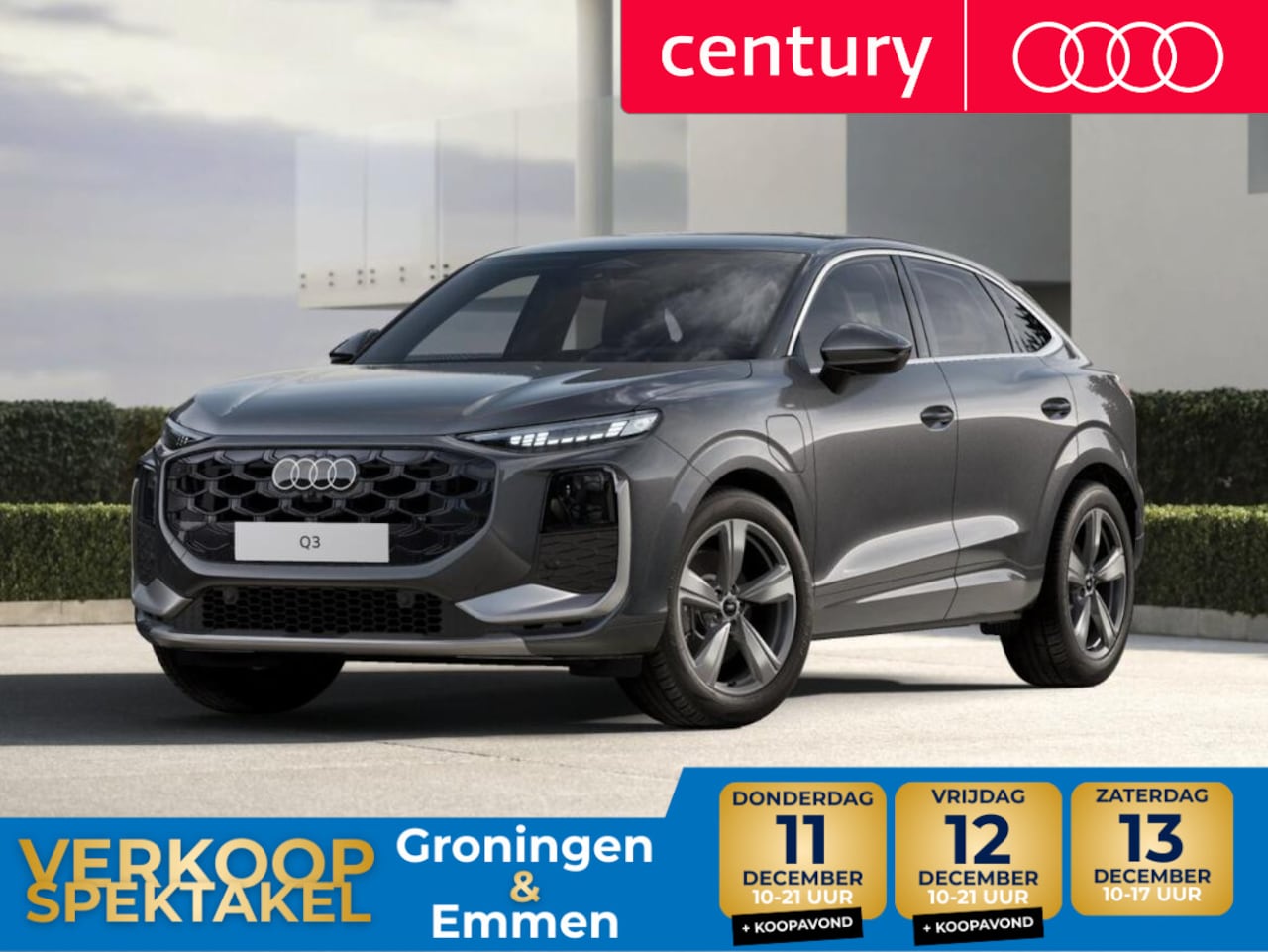 Audi Q3 Sportback - S edition e-hybrid 200 kW / 272 PK Sportback 6 ver - AutoWereld.nl