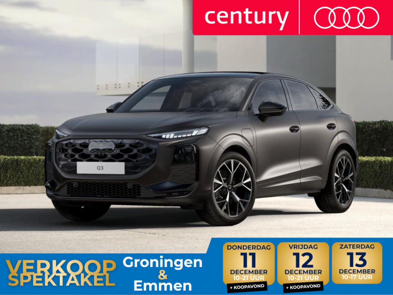 Audi Q3 Sportback - S edition e-hybrid 200 kW / 272 PK Sportback 6 ver - AutoWereld.nl