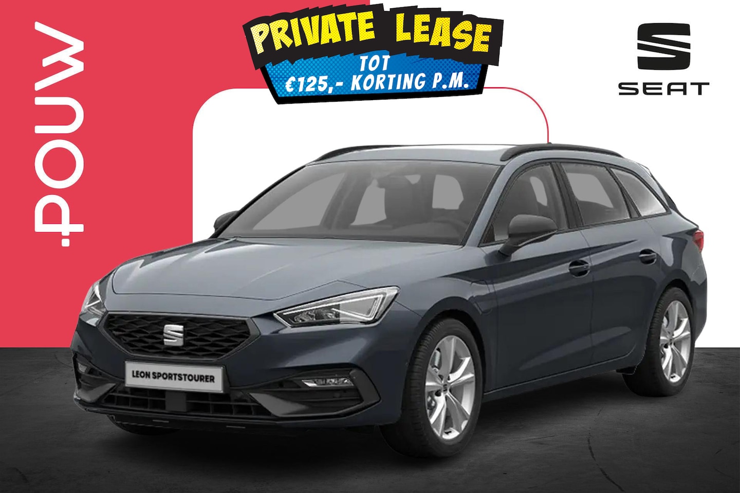 SEAT Leon Sportstourer - 1.5 TSI 204pk e-Hybrid FR Business | Safe Drive Pack | Panoramadak - AutoWereld.nl