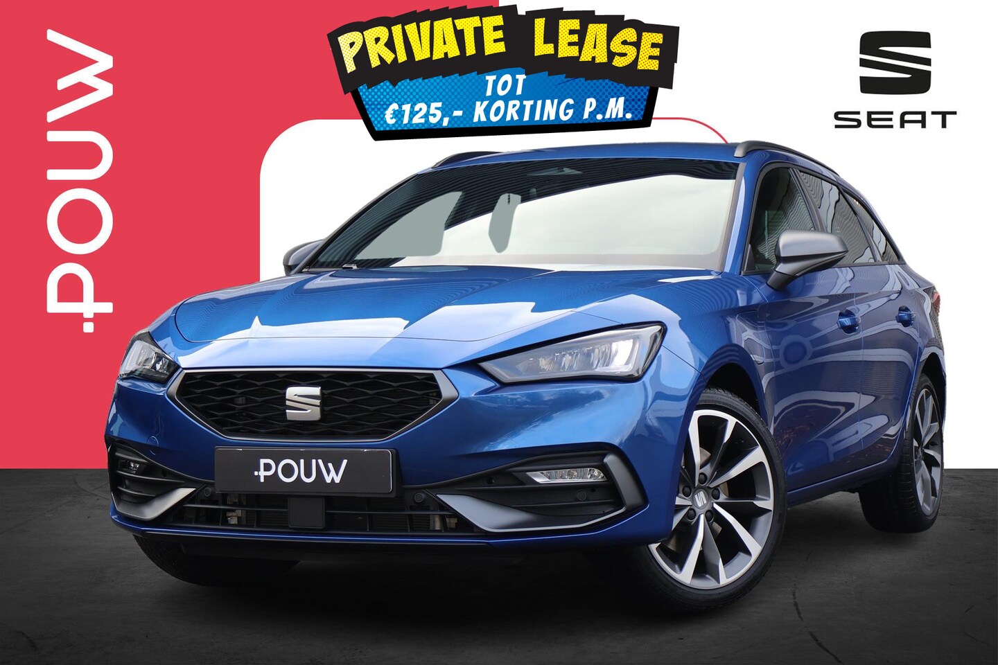 SEAT Leon Sportstourer - 1.5 TSI 204pk e-Hybrid FR Business | Technology Pack | 18" Velgen - AutoWereld.nl