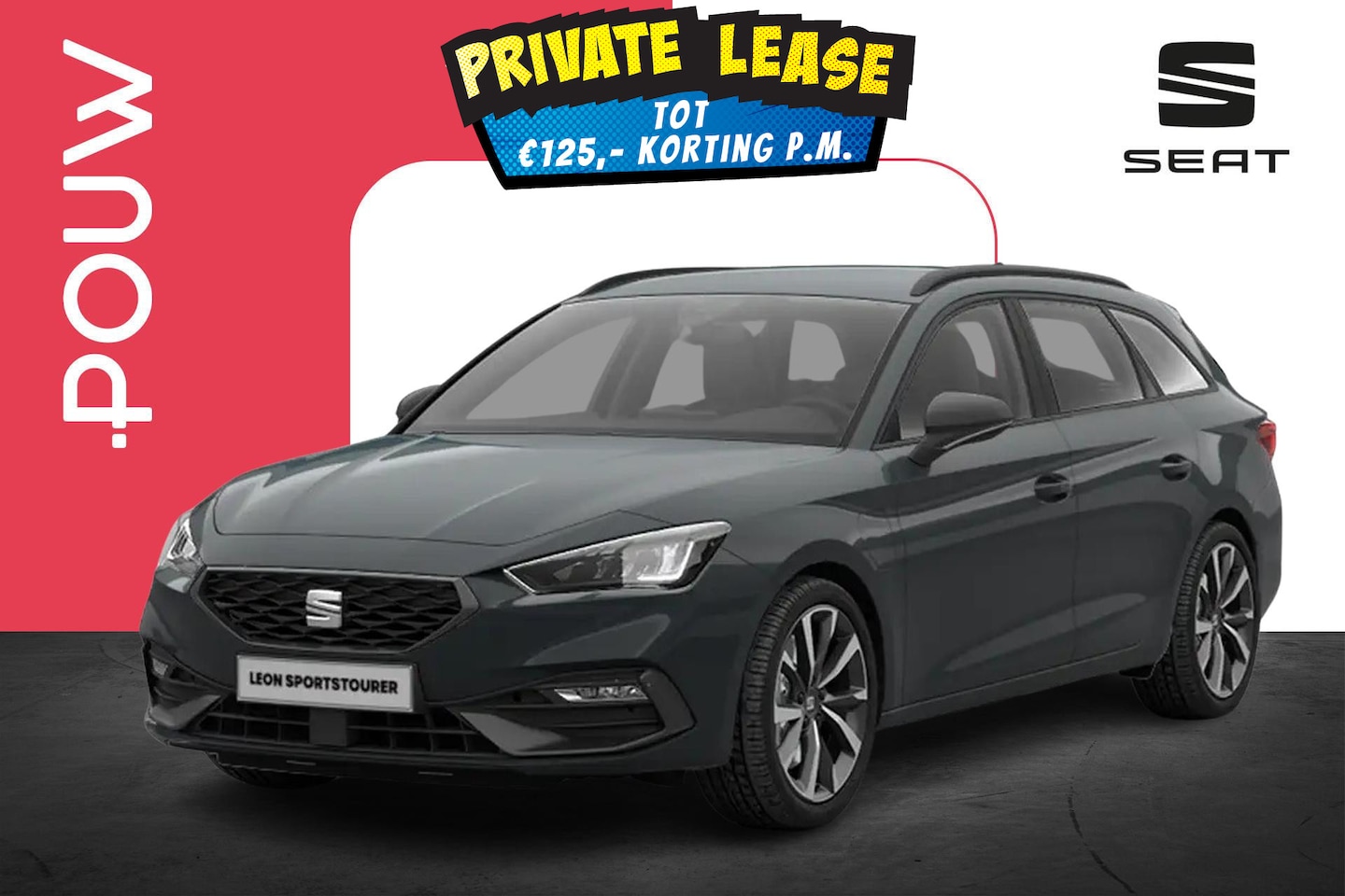 SEAT Leon Sportstourer - 1.5 TSI 204pk e-Hybrid FR Business | Technology Pack | 18" Velgen - AutoWereld.nl