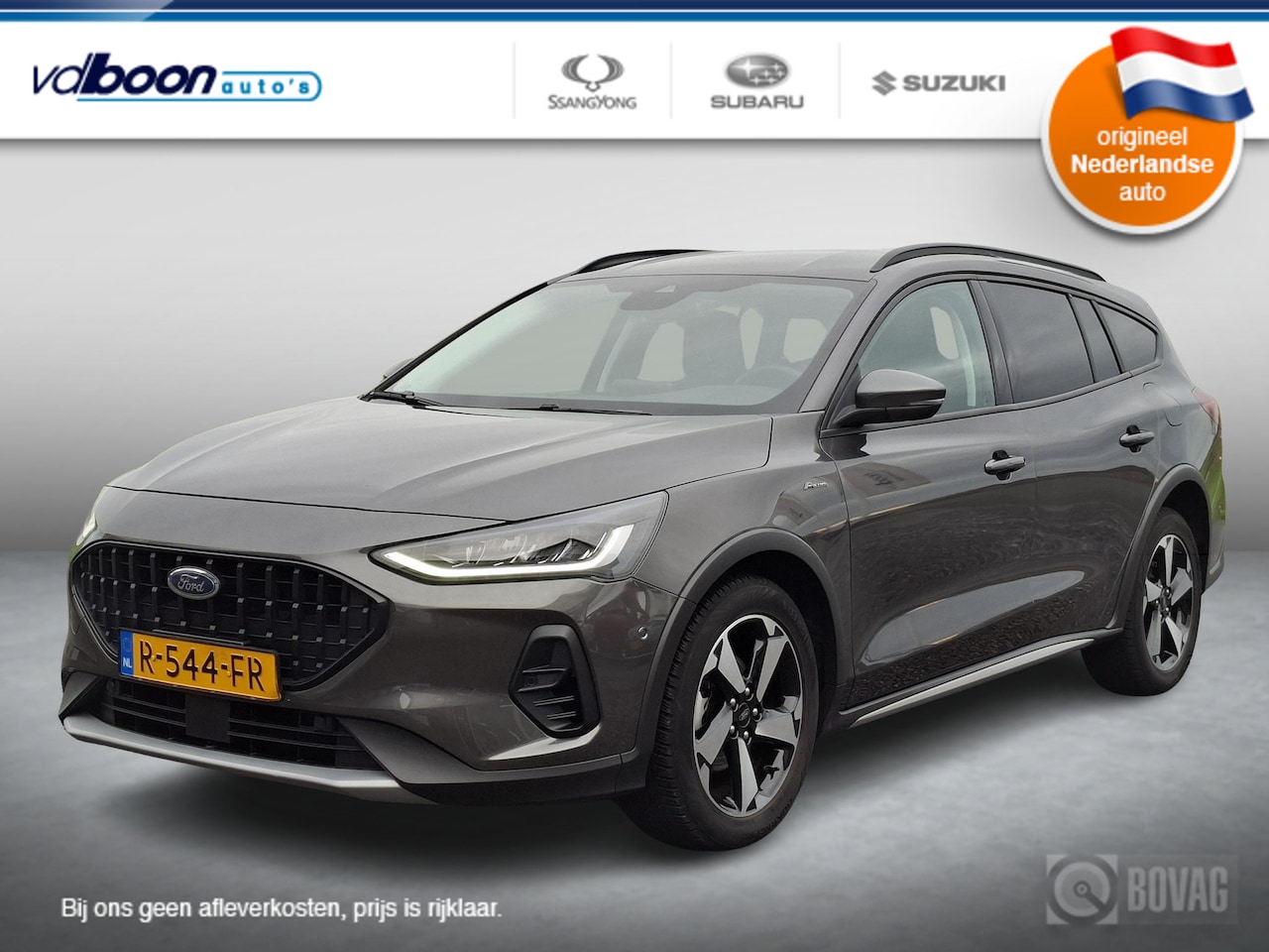 Ford Focus Wagon - 1.0 EcoBoost Hybrid Active Style NL-auto | Trekh. | Winterpack | rijklaarprijs !! - AutoWereld.nl
