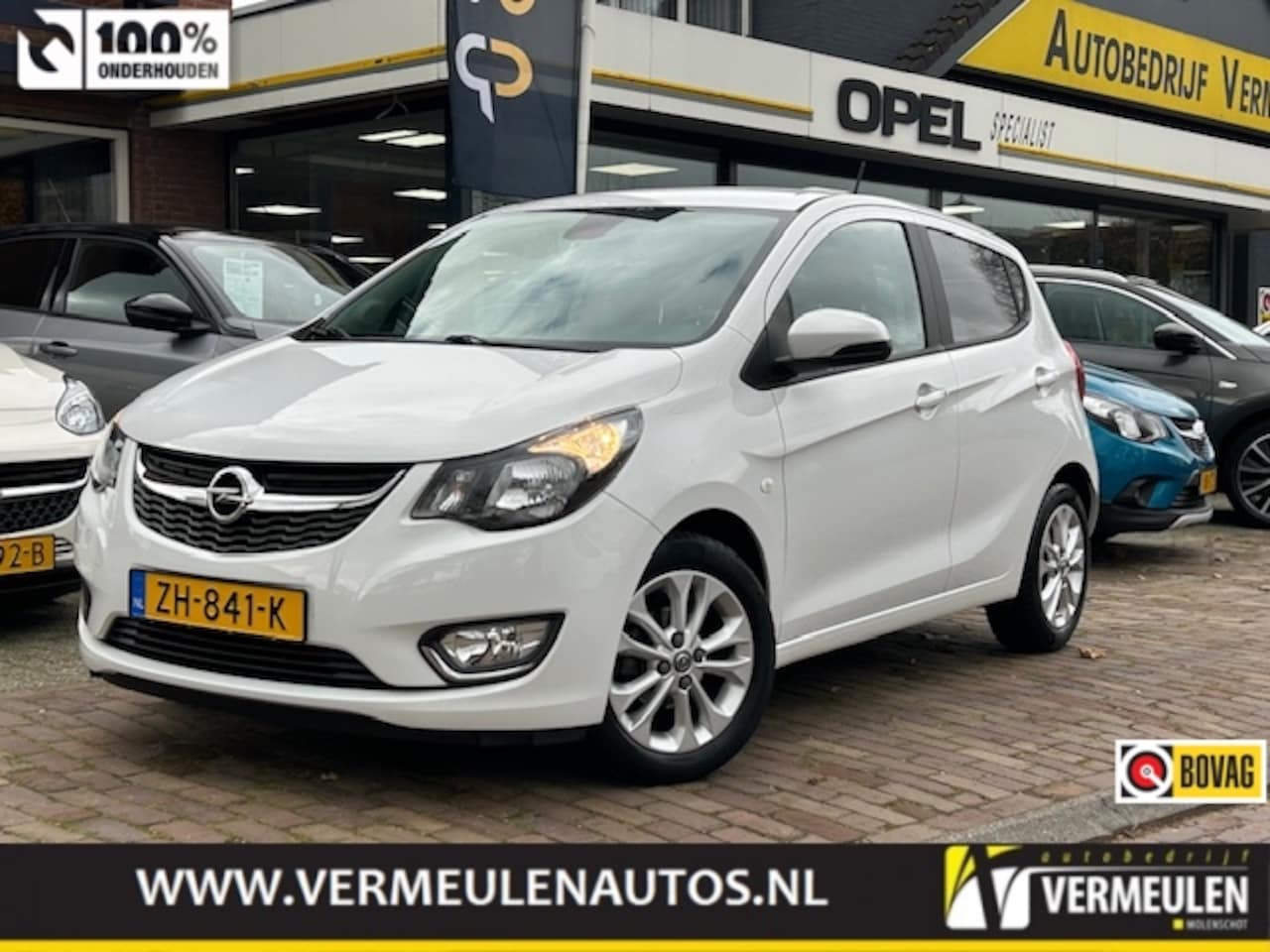 Opel Karl - 1.0 75PK Innovation + 15"/ Winterpakket/ Clima/ Cruise/ CarPlay/ NL auto - AutoWereld.nl