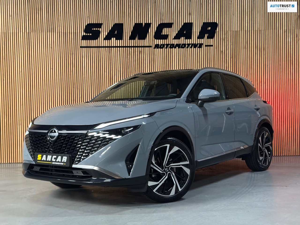 Nissan Qashqai - 1.3 MHEV Xtronic Tekna Plus FACELIFT|PANO|BOSE|ADAPT CRUISE|HUD|360 CAM|20 INCH - AutoWereld.nl