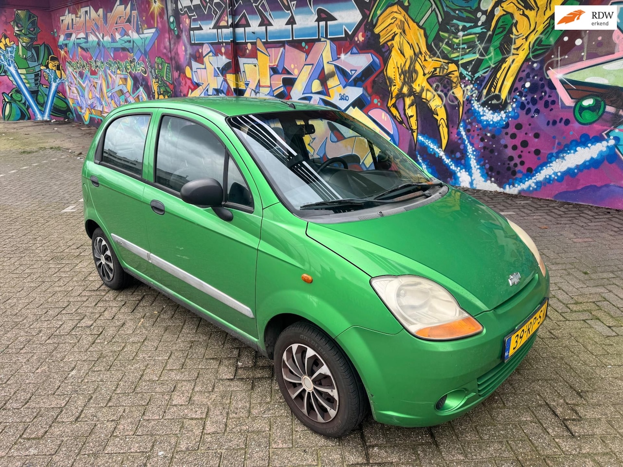 Chevrolet Matiz - 0.8 Spirit stuurbekrachtiging elektrische ramen boeken aanwezig 130 dkm nap apk 30-6-2026 - AutoWereld.nl