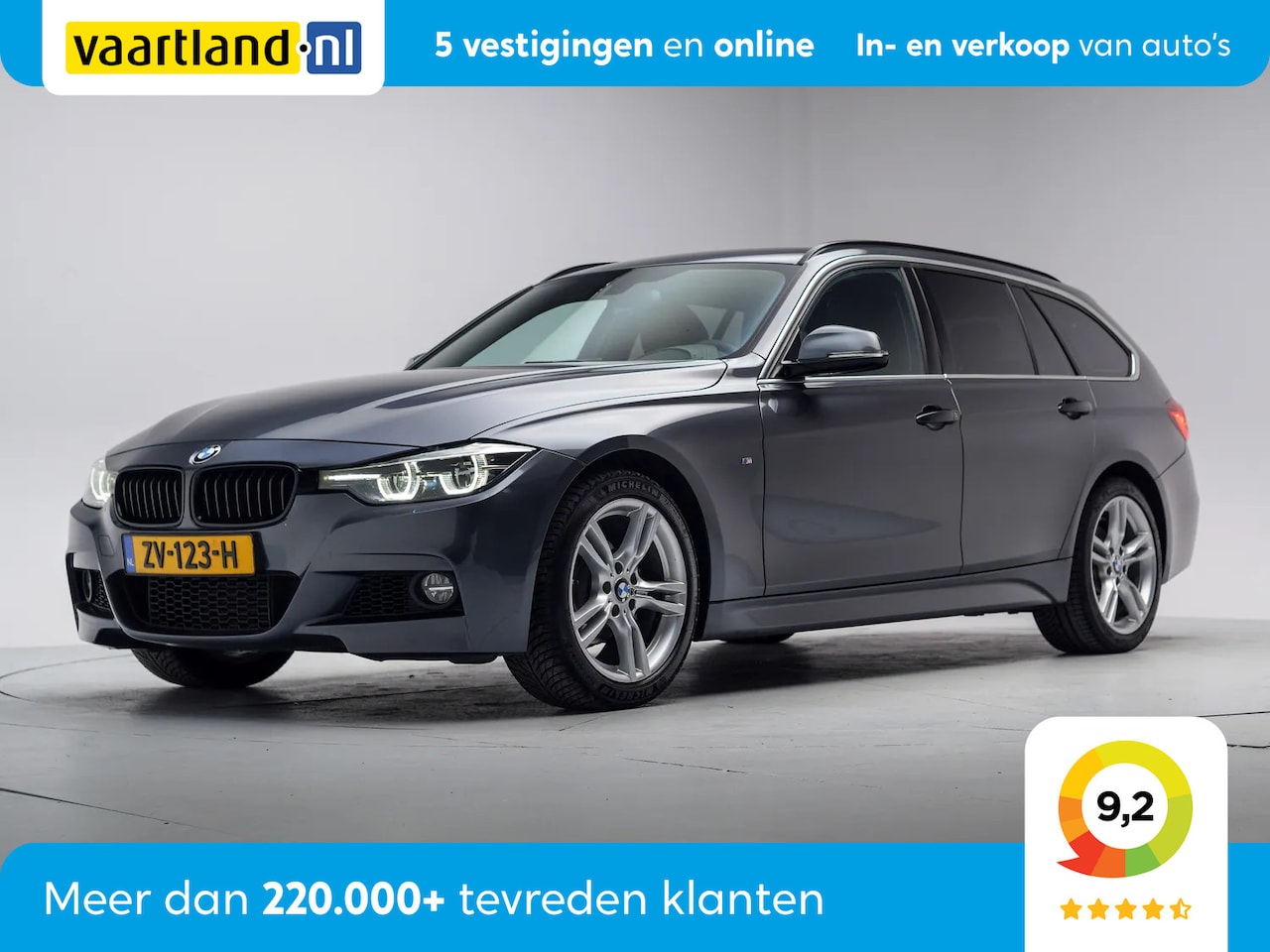 BMW 3-serie Touring - 318i M Sport Corporate Lease [ Navi pro Leder Stoelverwarming ] - AutoWereld.nl