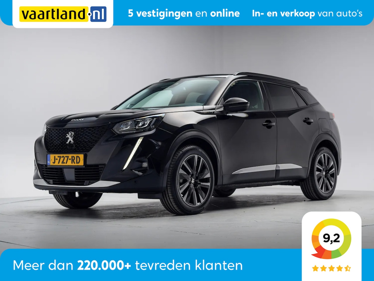 Peugeot e-2008 - 50 kWh Allure 3-Fase [ LED Navi Camera Stoelverwarming ] - AutoWereld.nl