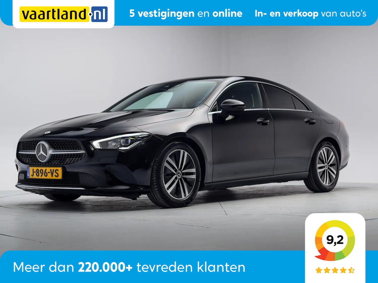Mercedes-Benz CLA-Klasse - 180 Luxury Aut. [ Sfeerverlichting Leder Widescreen Stoelverwarming ] - AutoWereld.nl