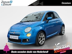 Fiat 500 - 0.9 TwinAir Turbo 500S Dealer Onderhouden | Climate Control | Lederen bekleding | 12 maand