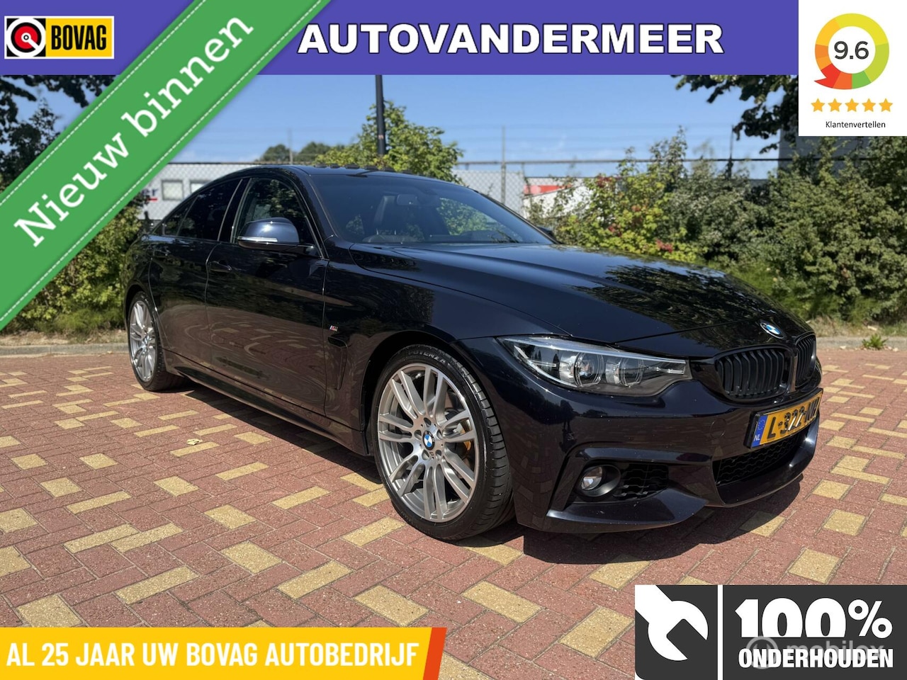 BMW 4-serie Gran Coupé - 418i M sport / Leder / Schuifdak - AutoWereld.nl
