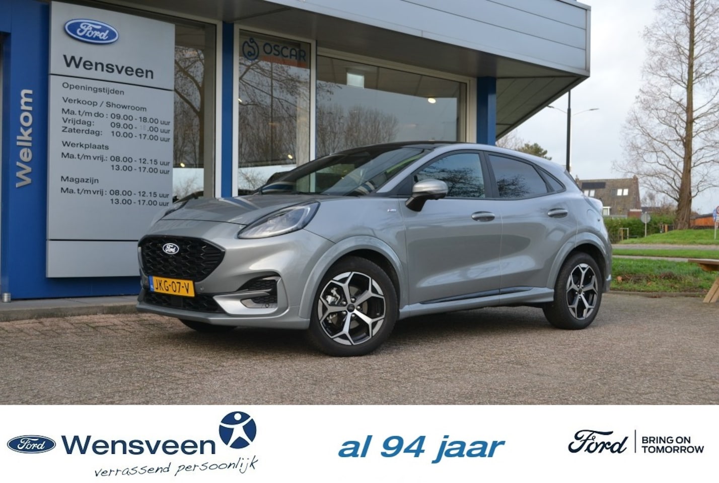 Ford Puma - 1.0T 125pk ECOBOOST Hybrid ST-Line AUT | pano, trekhaak, etc. - AutoWereld.nl