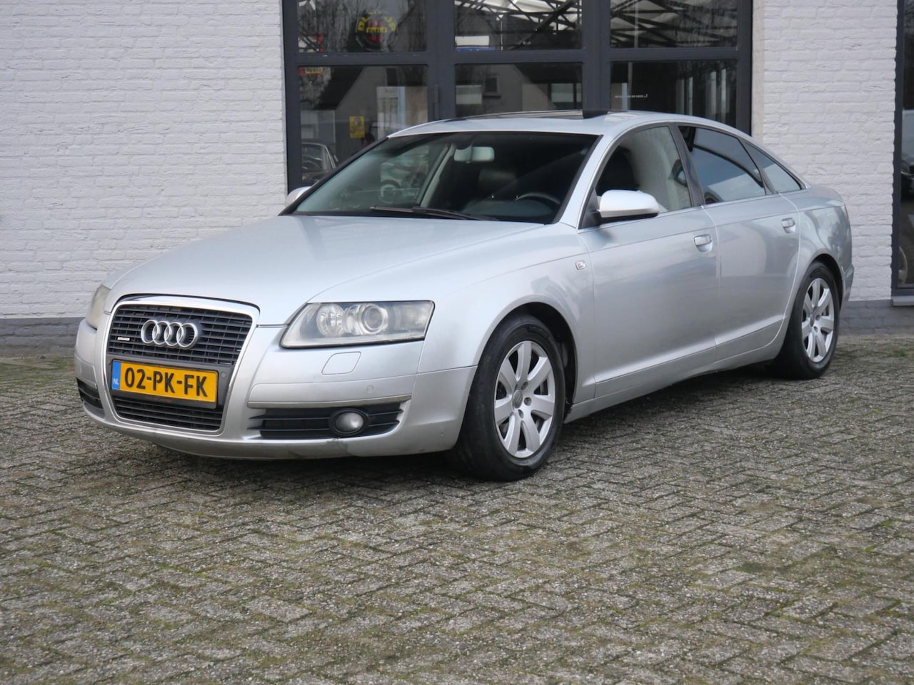 Audi A6 Limousine - 3.2 FSI quattro Pro Line Ecc Navi Leder Schuifdak - AutoWereld.nl