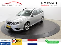 Saab 9-3 Sport Estate - 2.8 T V6 281PK Aero XWD Youngtimer NL Auto Leer Navi Stoelverw Cruise Trekh