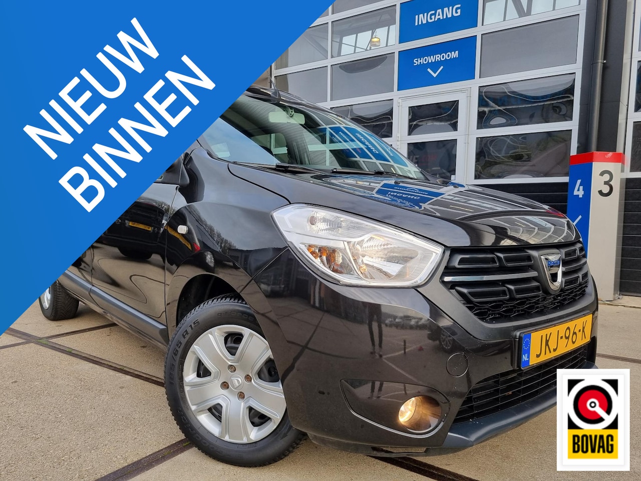 Dacia Dokker - 1.6 SCe 19.000 KM. NAVI / DAB / TREKHAAK / CRUISE / PDC - AutoWereld.nl